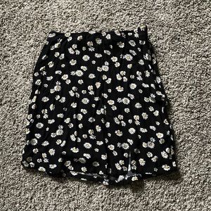 Hollister High waisted Flower skirt